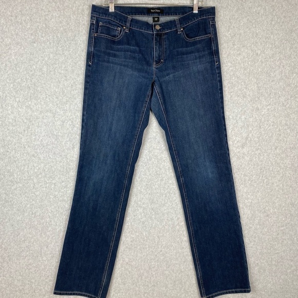 White House Black Market Denim - White House/Black Market Blue Jeans Noir 12L